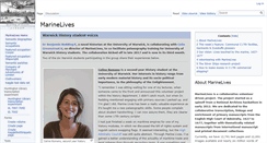 Desktop Screenshot of marinelives.org